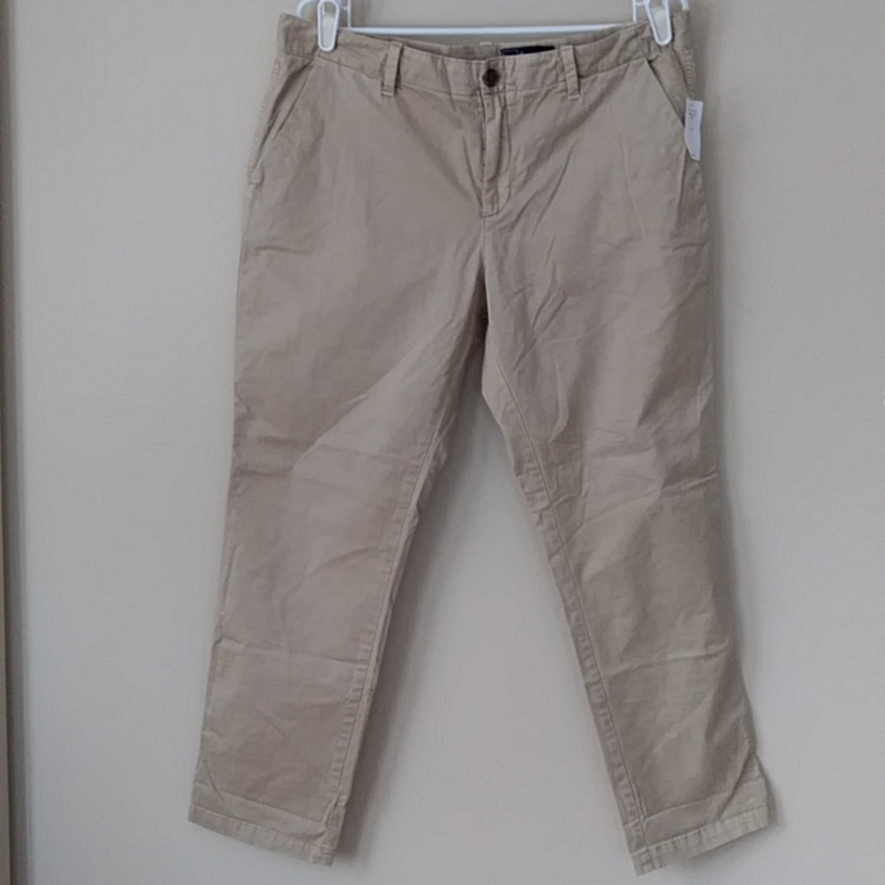 New GAP Khaki Pants 12 Khaki Tan